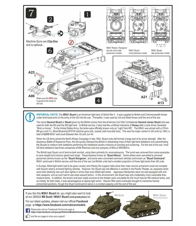 M5A1 Stuart / M5A1 Recce