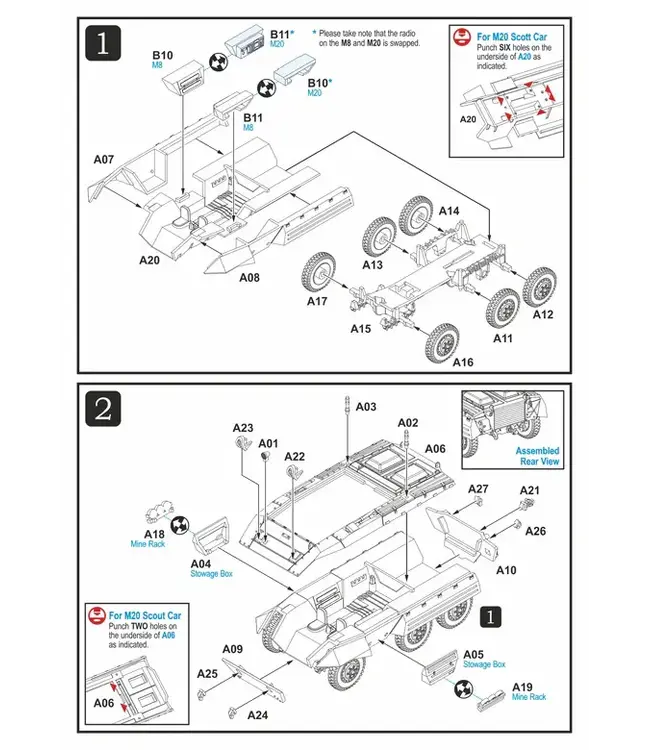 M8 / M20 Armoured Car