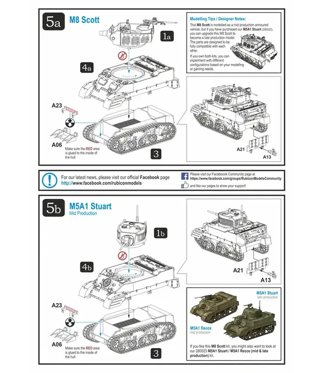 M8 Scott / M5A1 Stuart