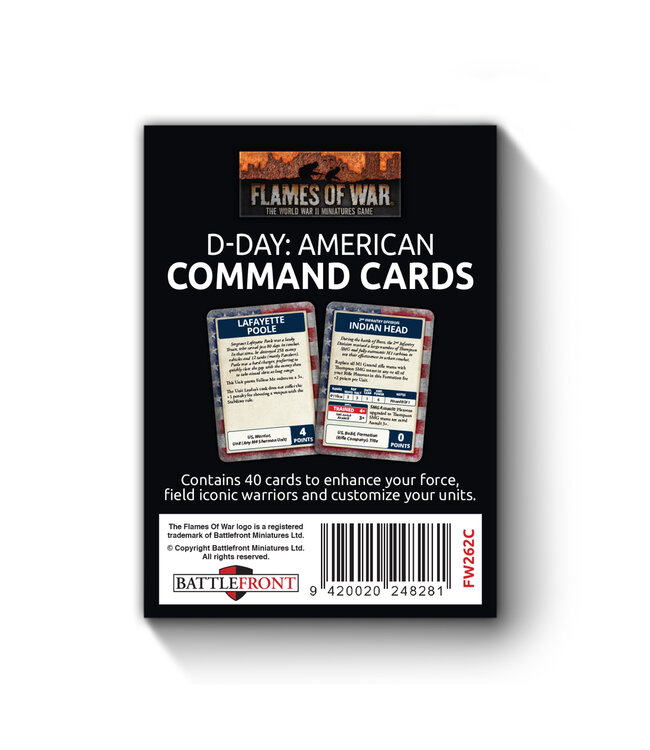 D-Day: American Command Cards