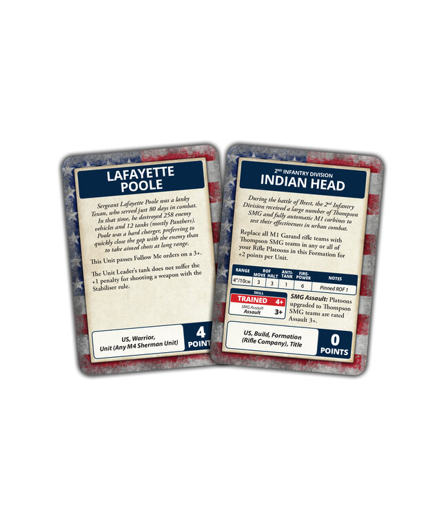 D-Day: American Command Cards
