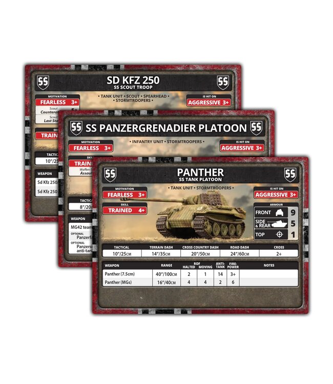 D-Day: Waffen-SS Unit Card Pack