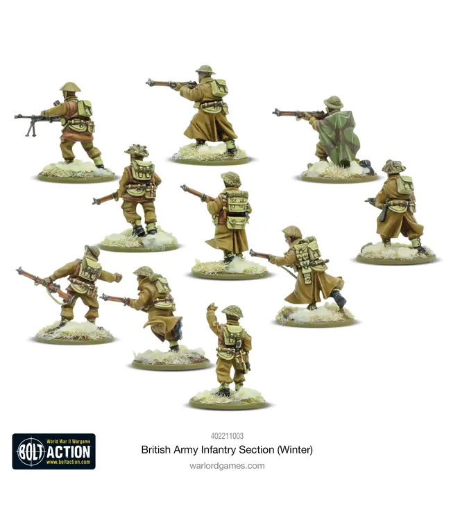 British Infantry section (Winter)