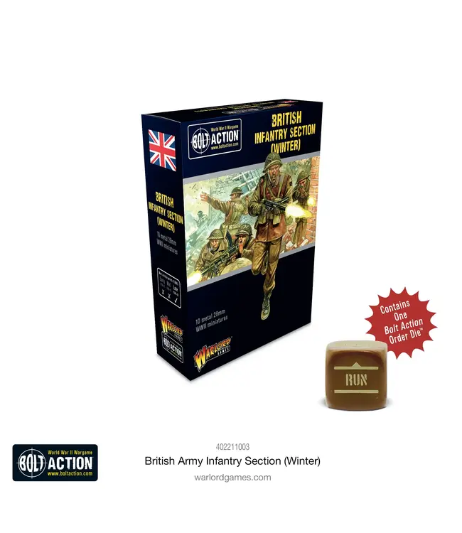 British Infantry section (Winter)
