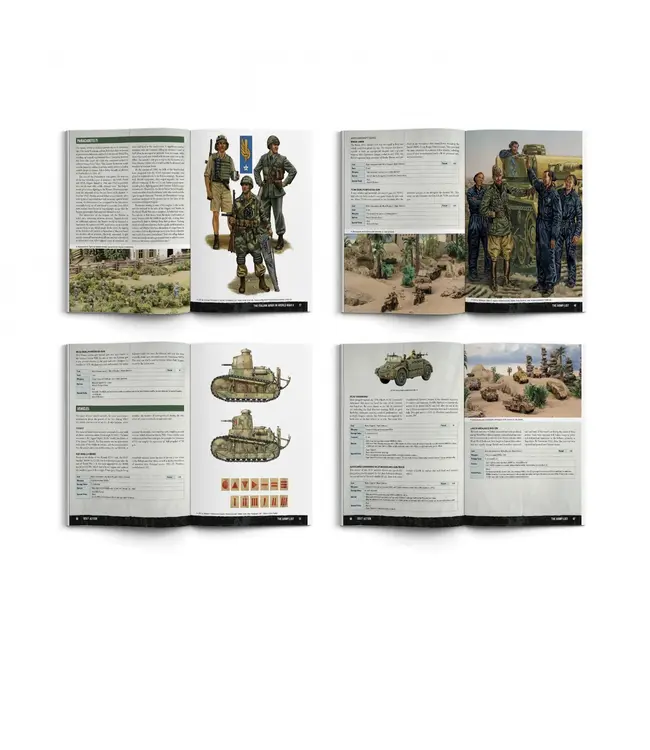 PRE-ORDER: Armies of Italy with 'Desert Lightning' book miniature