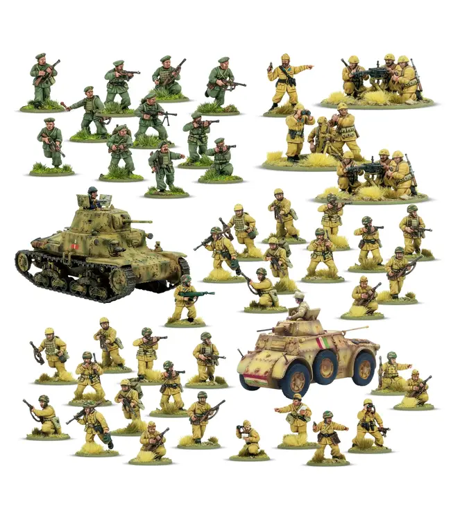 PRE-ORDER: Lions of the Folgore - Italian Paracadutisti Starter Army