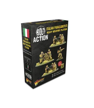 Bolt Action PRE-ORDER: Italian Paracadutisti Heavy Weapons Platoon