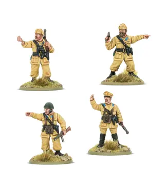 Bolt Action Italian Paracadutisti Platoon Commanders