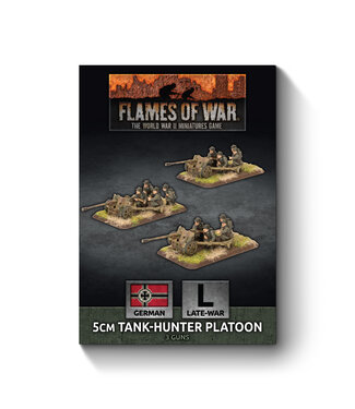 Flames of War 5cm Tank Hunter Platoon