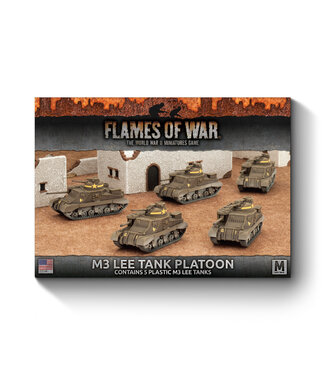 Flames of War M3 Lee Tank Platoon