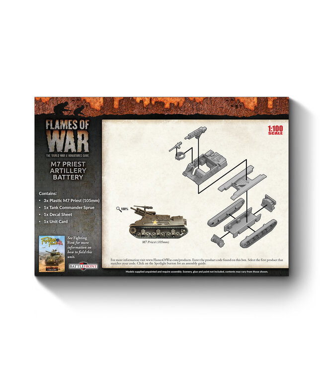 M7 Priest Armored Artillery Battery