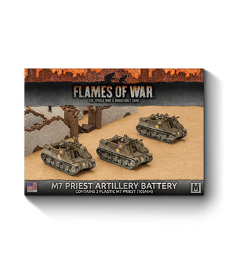 Flames of War M7 Priest Armored Artillery Battery