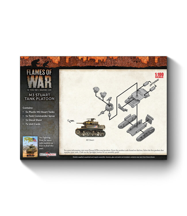 M3 Stuart Light Tank Platoon