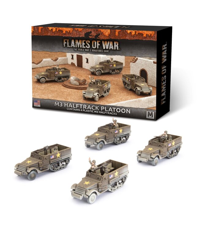 M3 Halftrack Platoon