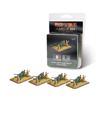 Flames of War PRE-ORDER: 25mm AA Platoon