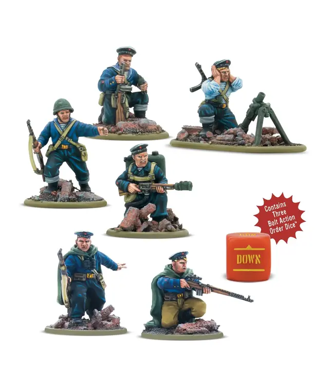 PRE-ORDER: Soviet Naval Brigade Weapon Teams