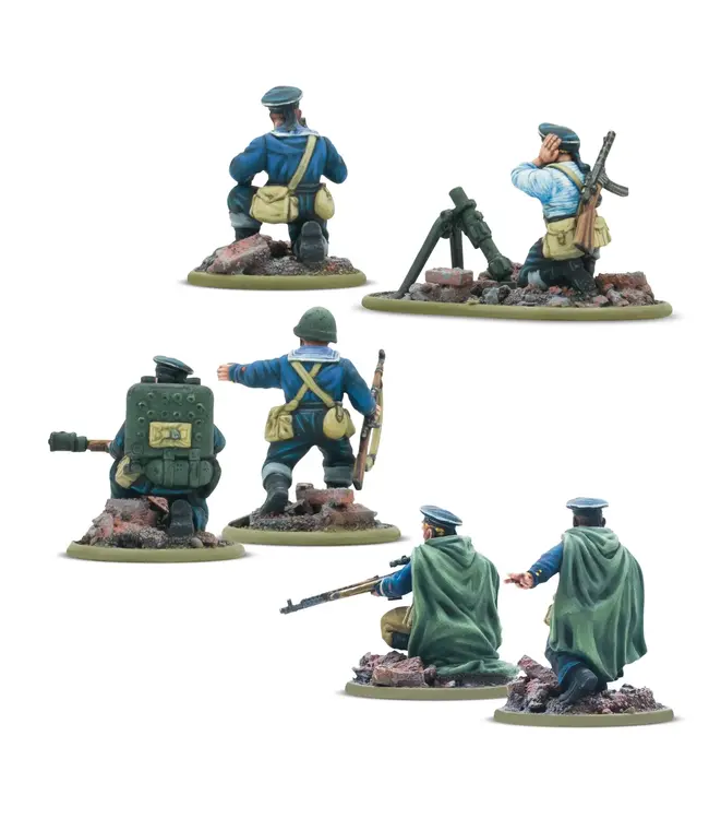 PRE-ORDER: Soviet Naval Brigade Weapon Teams