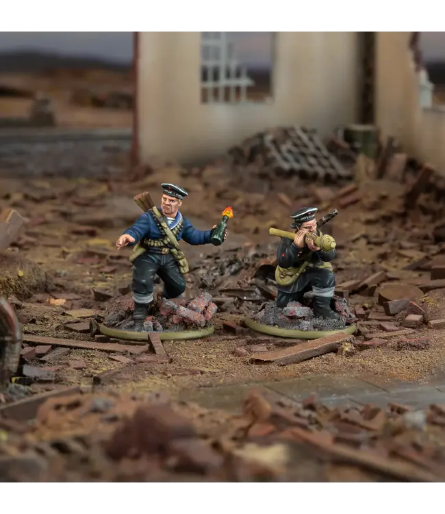 Soviet Naval Brigade ‘Tank Hunters’ Anti-Tank Team