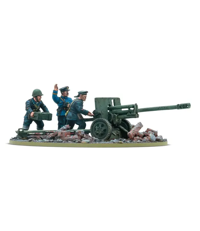 PRE-ORDER: ZiS-3 DIvisional Gun with Soviet Naval Brigade Crew