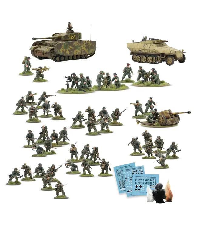 PRE-ORDER: Cross of Iron - German Grenadiers Starter Army
