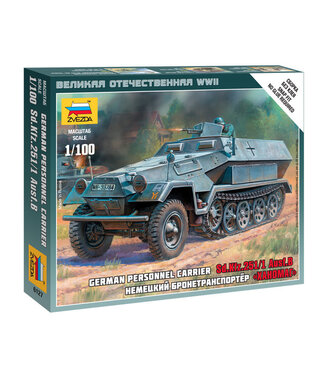 Zvezda German Personnel Carrier SD.KFZ.25I/I AUSF.B