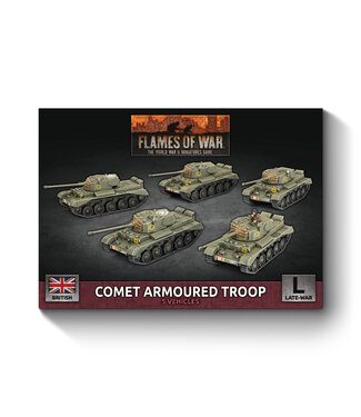 Flames of War Comet Armoured Troop