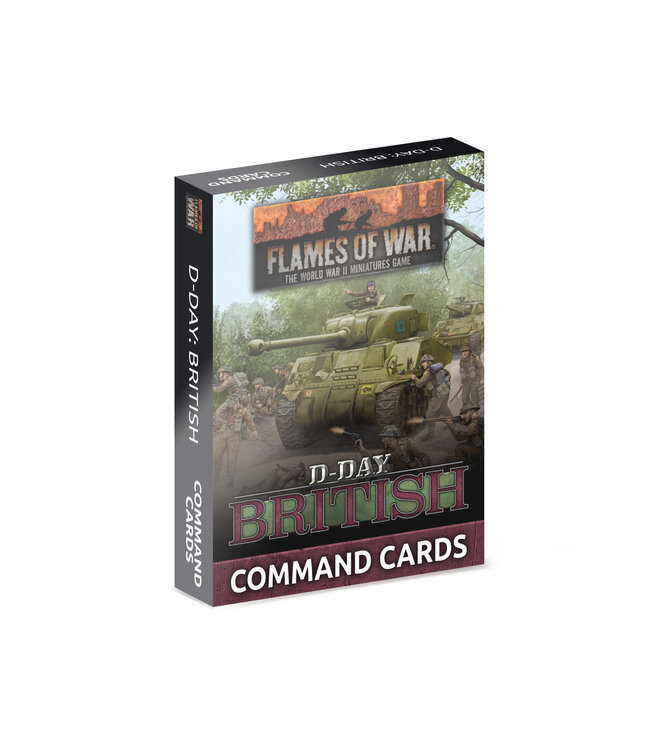 D-Day: British Command Cards