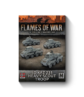 Flames of War Sd Kfz 231 Heavy Scout Troop