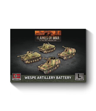 Flames of War Wespe Artillery Battery