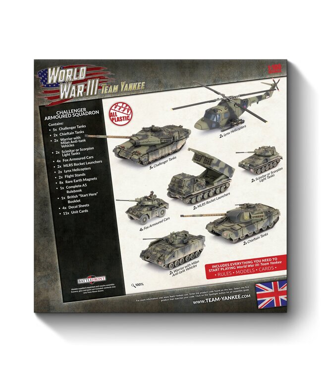 British Starter Force: Challenger Armoured Squadron