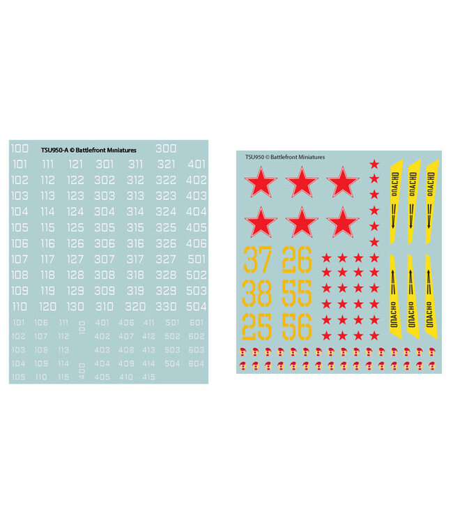 Soviet Decal Set