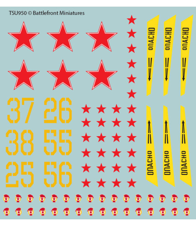 Soviet Decal Set