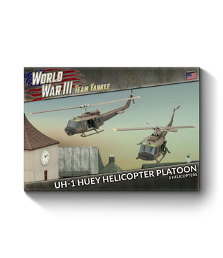 World War III Team Yankee UH-1 Huey Helicopter Flight