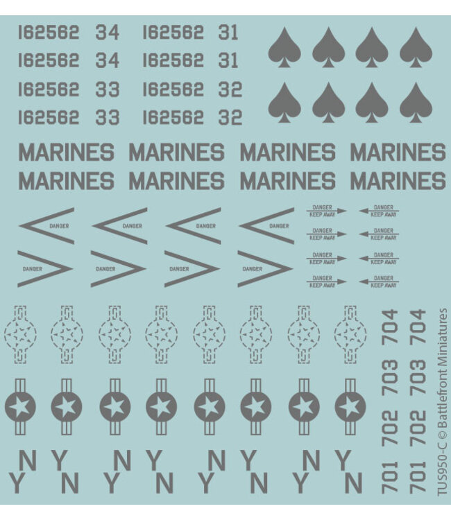 American Decal Set