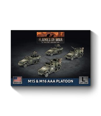 Flames of War M15/M16 AAA Platoon