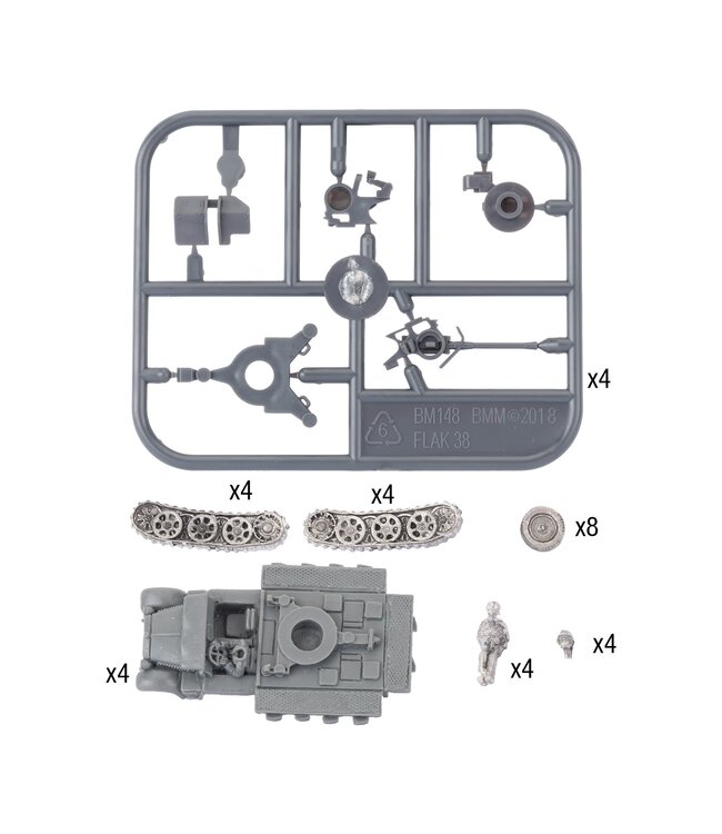 Sd Kfz 10/4 (2cm) Light AA Platoon