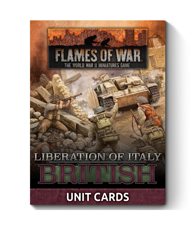 British Unit Cards - (Liberation of Italy)