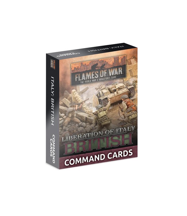 British Command Cards - (Liberation of Italy)