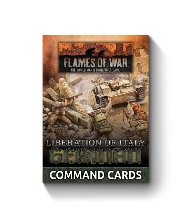 German Command Cards - (Liberation of Italy)