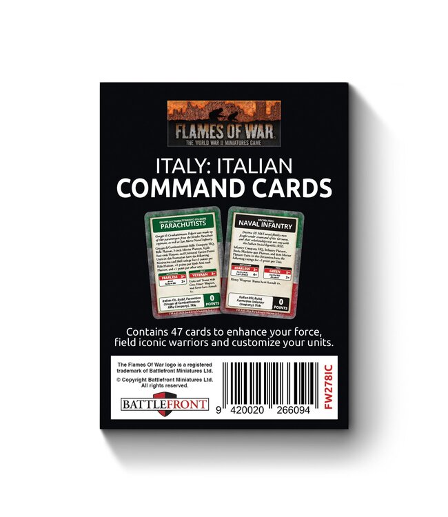 Italian Command Cards - (Liberation of Italy)