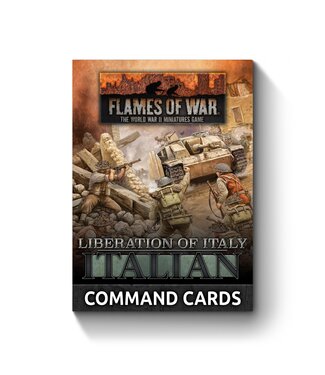 Flames of War Italian Command Cards - (Liberation of Italy)