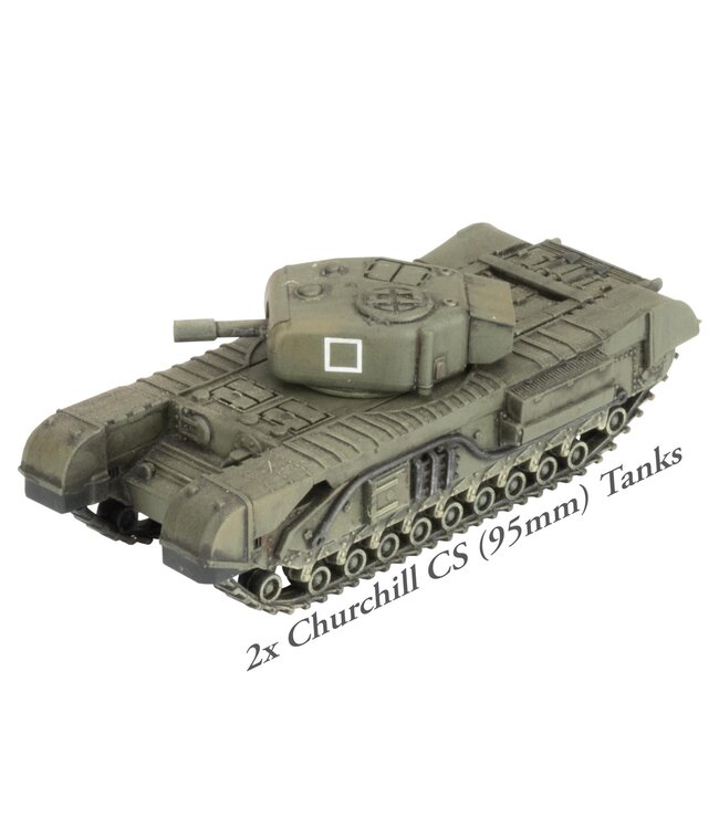 British Starter Force: North Irish Horse Churchill Tank Squadron