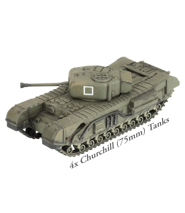 British Starter Force: North Irish Horse Churchill Tank Squadron