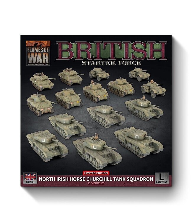British Starter Force: North Irish Horse Churchill Tank Squadron