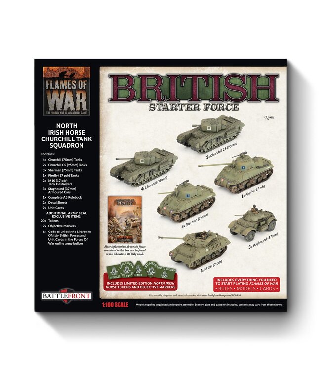 British Starter Force: North Irish Horse Churchill Tank Squadron