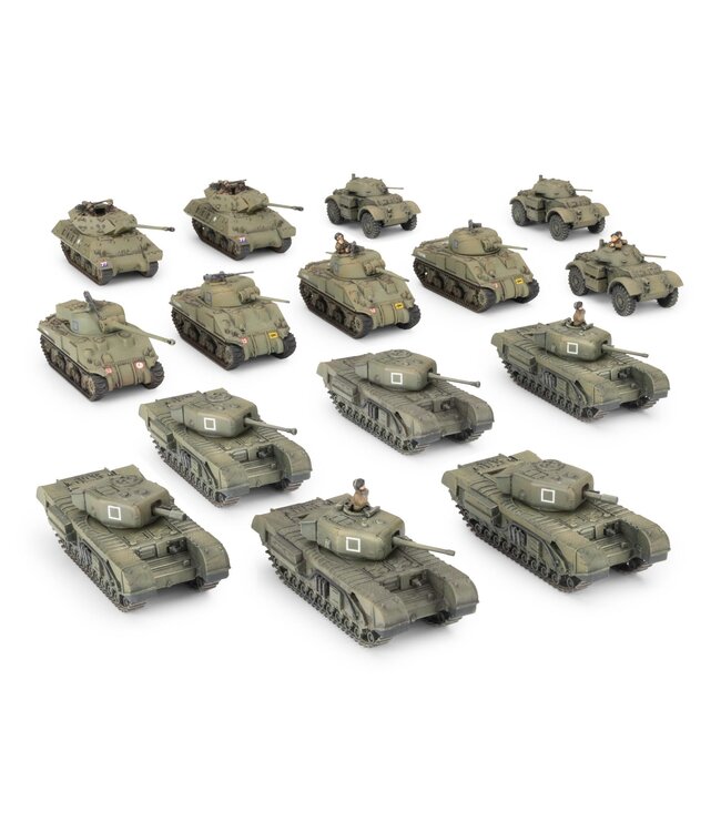 British Starter Force: North Irish Horse Churchill Tank Squadron