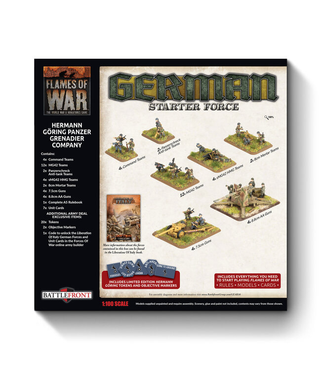 German Starter Force: Hermann Goering Panzergrenadier Company