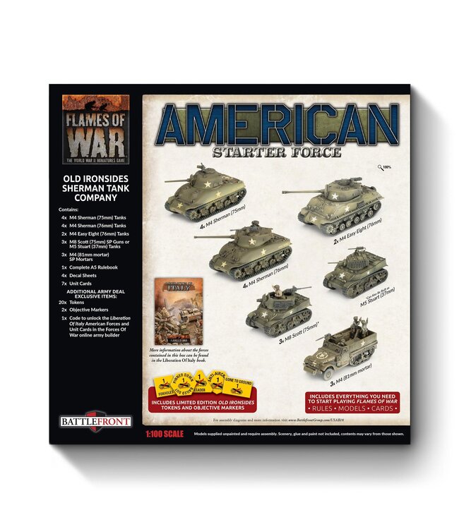 American Starter Force: Old Ironsides Sherman Tank Company