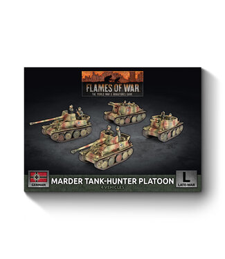 Flames of War Marder / Grille Self-propelled Gun Platoon