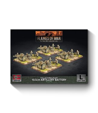 Flames of War Fallschirmjäger 10.5cm Artillery Battery